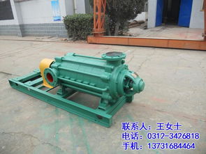 苏州三联泵业 深入解析D型多级泵的技术优势与应用前景